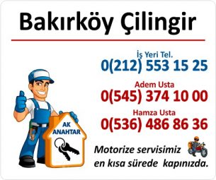 bakirkoy cilingir anahtarci 305x255 - Bakırköy Çilingir & Anahtarcı | Acil Tel : 0545 374 10 00