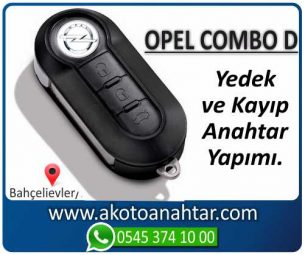 Opel Combo Araba Oto Otomobil Car Sustalı Yedek Kayıp Kumanda Kumandalı İmmobilizer Anahtar Anahtarı Çilingir Anahtarcı Acil Kopyalama Kodlama Locksmith Key Bahçelievler İstanbul Kayboldu Dönmüyor Okumuyor Orjinal Kontak Tamir Tamiri Çip