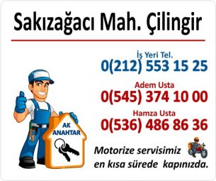 sakizagaci cilingir anahtarci 305x255 - Sakızağacı Çilingir & Anahtarcı | Acil Tel : 0545 374 10 00