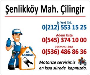 senlikkoy cilingir anahtarci 305x255 - Şenlikköy Çilingir & Anahtarcı | Acil Tel : 0545 374 10 00