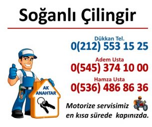 soganli cilingir anahtarci 305x255 - Soğanlı Çilingir & Anahtarcı