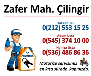 zafer mahallesi cilingir anahtarci 305x255 - Zafer Mahallesi Çilingir & Anahtarcı