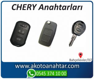 Chery Alfaromeo Yedek Acil Kumanda Kayıp Anahtar Anahtarı Kumandası Kopyalama Çoğaltma Orjinal Orj Keys Original Smart