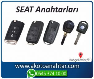 Seat Oto Otomobil Araba Immobilizer Kumandalı Sustalı Key Remote Yedek Acil Kumanda Kayıp Anahtar Anahtarı Kumandası Kopyalama Çoğaltma Orjinal Orj Keys Original Smart