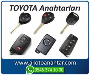 Toyota Oto Otomobil Araba Immobilizer Kumandalı Sustalı Key Remote Yedek Acil Kumanda Kayıp Anahtar Anahtarı Kumandası Kopyalama Çoğaltma