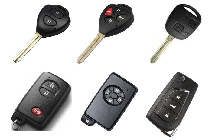 toyota anahtarlari - Toyota Yedek Oto Anahtarı | Çoğaltma ve Çilingir Hizmetleri