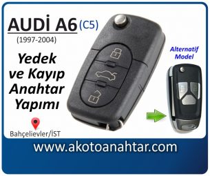 Audi A6 Araba Oto Otomobil Car Sustalı Yedek Kayıp Kumanda Kumandalı İmmobilizer Anahtar Anahtarı Çilingir Anahtarcı Acil Kopyalama Kodlama Locksmith Key Bahçelievler İstanbul Kayboldu Dönmüyor Okumuyor Orjinal Kontak Tamir Tamiri Çip