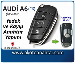 Audi A6 (c6) Araba Oto Otomobil Car Sustalı Yedek Kayıp Kumanda Kumandalı İmmobilizer Anahtar Anahtarı Çilingir Anahtarcı Acil Kopyalama Kodlama Locksmith Key Bahçelievler İstanbul Kayboldu Dönmüyor Okumuyor Orjinal Kontak Tamir Tamiri Çip