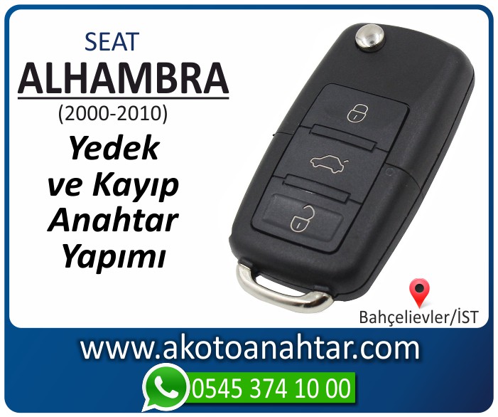 seat alhambra anahtari anahtar key yedek yaptirma fiyati kopyalama cogaltma kayip 2000 2001 2002 2003 2004 2005 2006 2007 2008 2009 2010 model - Seat Alhambra Anahtarı | Yedek ve Kayıp Anahtar Yapımı