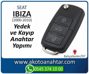 Seat Ibiza Araba Oto Otomobil Car Sustalı Yedek Kayıp Kumanda Kumandalı İmmobilizer Anahtar Anahtarı Çilingir Anahtarcı Acil Kopyalama Kodlama Locksmith Key Bahçelievler İstanbul Kayboldu Dönmüyor Okumuyor Orjinal Kontak Tamir Tamiri Çip