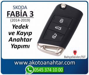 Skoda Fabia 3 Araba Oto Otomobil Car Sustalı Yedek Kayıp Kumanda Kumandalı İmmobilizer Anahtar Anahtarı Çilingir Anahtarcı Acil Kopyalama Kodlama Locksmith Key Bahçelievler İstanbul Kayboldu Dönmüyor Okumuyor Orjinal Kontak Tamir Tamiri Çip