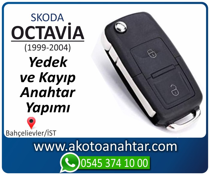 skoda octavia anahtari anahtar key yedek yaptirma fiyati kopyalama cogaltma kayip 1999 2000 2001 2002 2003 2004 model - Skoda Octavia Anahtarı | Yedek ve Kayıp Anahtar Yapımı