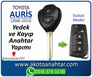 Toyota Auris Araba Oto Otomobil Car Sustalı Yedek Kayıp Kumanda Kumandalı İmmobilizer Anahtar Anahtarı Çilingir Anahtarcı Acil Kopyalama Kodlama Locksmith Key Bahçelievler İstanbul Kayboldu Dönmüyor Okumuyor Orjinal Kontak Tamir Tamiri Çip