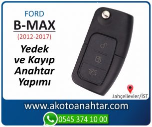 Ford B-Max Araba Oto Otomobil Car Sustalı Yedek Kayıp Kumanda Kumandalı İmmobilizer Anahtar Anahtarı Çilingir Anahtarcı Acil Kopyalama Kodlama Locksmith Key Bahçelievler İstanbul Kayboldu Dönmüyor Okumuyor Orjinal Kontak Tamir Tamiri Çip