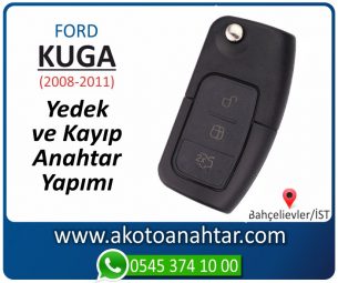 Ford Kuga Araba Oto Otomobil Car Sustalı Yedek Kayıp Kumanda Kumandalı İmmobilizer Anahtar Anahtarı Çilingir Anahtarcı Acil Kopyalama Kodlama Locksmith Key Bahçelievler İstanbul Kayboldu Dönmüyor Okumuyor Orjinal Kontak Tamir Tamiri Çip