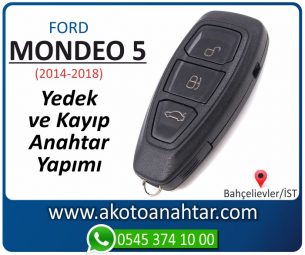 Ford Mondeo 5 Araba Oto Otomobil Car Sustalı Yedek Kayıp Kumanda Kumandalı İmmobilizer Anahtar Anahtarı Çilingir Anahtarcı Acil Kopyalama Kodlama Locksmith Key Bahçelievler İstanbul Kayboldu Dönmüyor Okumuyor Orjinal Kontak Tamir Tamiri Çip