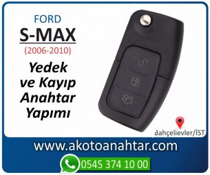 Ford S-Max Araba Oto Otomobil Car Sustalı Yedek Kayıp Kumanda Kumandalı İmmobilizer Anahtar Anahtarı Çilingir Anahtarcı Acil Kopyalama Kodlama Locksmith Key Bahçelievler İstanbul Kayboldu Dönmüyor Okumuyor Orjinal Kontak Tamir Tamiri Çip