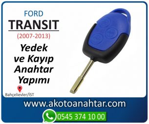 Ford Transit Mavi Araba Oto Otomobil Car Sustalı Yedek Kayıp Kumanda Kumandalı İmmobilizer Anahtar Anahtarı Çilingir Anahtarcı Acil Kopyalama Kodlama Locksmith Key Bahçelievler İstanbul Kayboldu Dönmüyor Okumuyor Orjinal Kontak Tamir Tamiri Çip