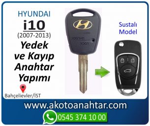 Hyundai i10 Araba Oto Otomobil Car Sustalı Yedek Kayıp Kumanda Kumandalı İmmobilizer Anahtar Anahtarı Çilingir Anahtarcı Acil Kopyalama Kodlama Locksmith Key Bahçelievler İstanbul Kayboldu Dönmüyor Okumuyor Orjinal Kontak Tamir Tamiri Çip