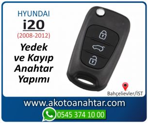 Hyundai i20 Araba Oto Otomobil Car Sustalı Yedek Kayıp Kumanda Kumandalı İmmobilizer Anahtar Anahtarı Çilingir Anahtarcı Acil Kopyalama Kodlama Locksmith Key Bahçelievler İstanbul Kayboldu Dönmüyor Okumuyor Orjinal Kontak Tamir Tamiri Çip