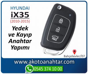Hyundai iX35 Araba Oto Otomobil Car Sustalı Yedek Kayıp Kumanda Kumandalı İmmobilizer Anahtar Anahtarı Çilingir Anahtarcı Acil Kopyalama Kodlama Locksmith Key Bahçelievler İstanbul Kayboldu Dönmüyor Okumuyor Orjinal Kontak Tamir Tamiri Çip