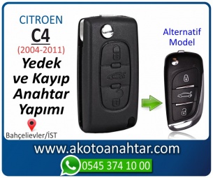 Citroen C4 Araba Oto Otomobil Car Sustalı Yedek Kayıp Kumanda Kumandalı İmmobilizer Anahtar Anahtarı Çilingir Anahtarcı Acil Kopyalama Kodlama Locksmith Key Bahçelievler İstanbul Kayboldu Dönmüyor Okumuyor Orjinal Kontak Tamir Tamiri Çip