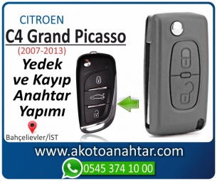 Citroen C4 Grand Picasso Araba Oto Otomobil Car Sustalı Yedek Kayıp Kumanda Kumandalı İmmobilizer Anahtar Anahtarı Çilingir Anahtarcı Acil Kopyalama Kodlama Locksmith Key Bahçelievler İstanbul Kayboldu Dönmüyor Okumuyor Orjinal Kontak Tamir Tamiri Çip