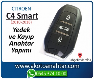 Citroen C4 Smart Araba Oto Otomobil Car Sustalı Yedek Kayıp Kumanda Kumandalı İmmobilizer Anahtar Anahtarı Çilingir Anahtarcı Acil Kopyalama Kodlama Locksmith Key Bahçelievler İstanbul Kayboldu Dönmüyor Okumuyor Orjinal Kontak Tamir Tamiri Çip