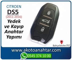 Citroen DS5 Araba Oto Otomobil Car Sustalı Yedek Kayıp Kumanda Kumandalı İmmobilizer Anahtar Anahtarı Çilingir Anahtarcı Acil Kopyalama Kodlama Locksmith Key Bahçelievler İstanbul Kayboldu Dönmüyor Okumuyor Orjinal Kontak Tamir Tamiri Çip