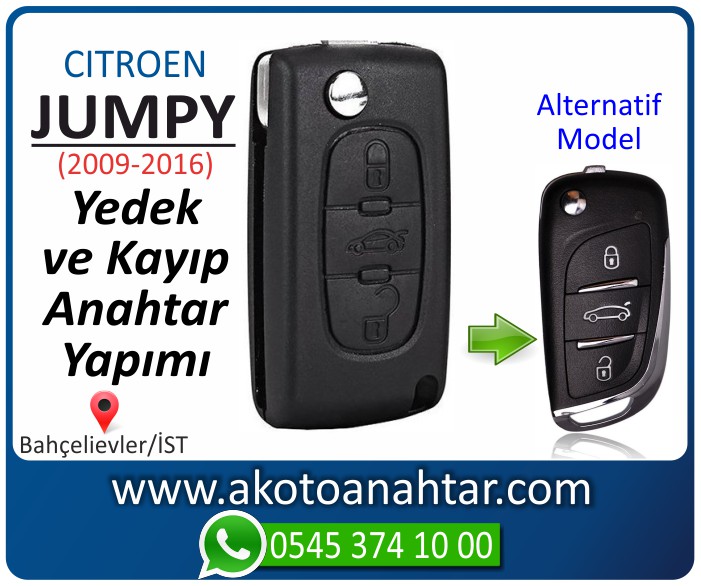 Citroen jumpy anahtari anahtar key yedek yaptirma fiyati kopyalama cogaltma kayip 2009 2010 2011 2012 2013 2014 2015 2016 model - Jumpy Anahtarı | Yedek ve Kayıp Anahtar Yapımı