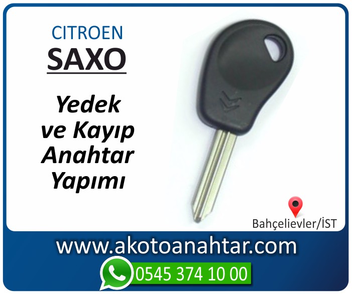 Citroen saxo anahtari anahtar key yedek yaptirma fiyati kopyalama cogaltma kayip - Citroen Saxo Anahtarı | Yedek ve Kayıp Anahtar Yapımı