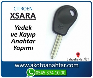 Citroen Xsara Araba Oto Otomobil Car Sustalı Yedek Kayıp Kumanda Kumandalı İmmobilizer Anahtar Anahtarı Çilingir Anahtarcı Acil Kopyalama Kodlama Locksmith Key Bahçelievler İstanbul Kayboldu Dönmüyor Okumuyor Orjinal Kontak Tamir Tamiri Çip