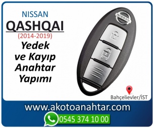 Nissan Qashqai Smart Araba Oto Otomobil Car Sustalı Yedek Kayıp Kumanda Kumandalı İmmobilizer Anahtar Anahtarı Çilingir Anahtarcı Acil Kopyalama Kodlama Locksmith Key Bahçelievler İstanbul Kayboldu Dönmüyor Okumuyor Orjinal Kontak Tamir Tamiri Çip