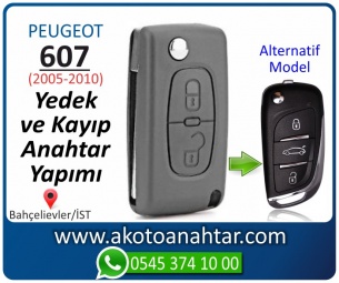 Peugeot 607 Araba Oto Otomobil Car Sustalı Yedek Kayıp Kumanda Kumandalı İmmobilizer Anahtar Anahtarı Çilingir Anahtarcı Acil Kopyalama Kodlama Locksmith Key Bahçelievler İstanbul Kayboldu Dönmüyor Okumuyor Orjinal Kontak Tamir Tamiri Çip