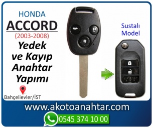 Honda Accord Araba Oto Otomobil Car Sustalı Yedek Kayıp Kumanda Kumandalı İmmobilizer Anahtar Anahtarı Çilingir Anahtarcı Acil Kopyalama Kodlama Locksmith Key Bahçelievler İstanbul Kayboldu Dönmüyor Okumuyor Orjinal Kontak Tamir Tamiri Çip