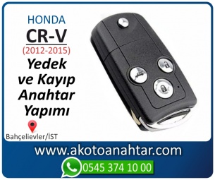 Honda CR-V Araba Oto Otomobil Car Sustalı Yedek Kayıp Kumanda Kumandalı İmmobilizer Anahtar Anahtarı Çilingir Anahtarcı Acil Kopyalama Kodlama Locksmith Key Bahçelievler İstanbul Kayboldu Dönmüyor Okumuyor Orjinal Kontak Tamir Tamiri Çip