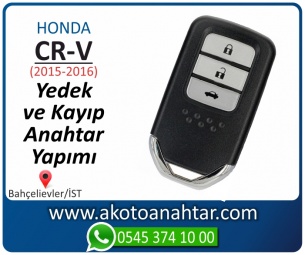 Honda CR-V Smart Araba Oto Otomobil Car Sustalı Yedek Kayıp Kumanda Kumandalı İmmobilizer Anahtar Anahtarı Çilingir Anahtarcı Acil Kopyalama Kodlama Locksmith Key Bahçelievler İstanbul Kayboldu Dönmüyor Okumuyor Orjinal Kontak Tamir Tamiri Çip