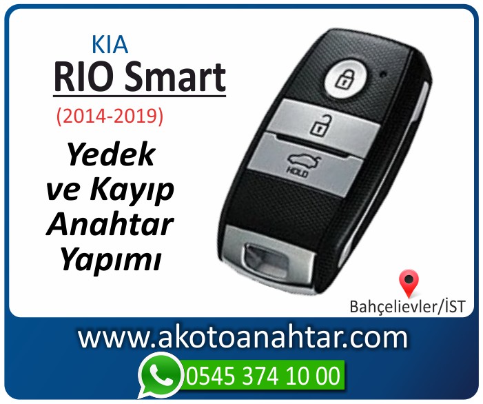 kia rio smart anahtari anahtar key yedek yaptirma fiyati kopyalama cogaltma kayip 2014 2015 2016 2017 2018 2019 model - Kia Rio Smart Anahtarı | Yedek ve Kayıp Anahtar Yapımı