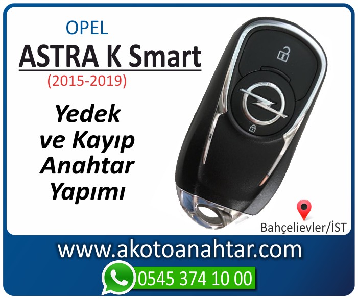 opel astra k anahtari smart keyless anahtar key yedek yaptirma fiyati kopyalama cogaltma kayip 2015 2016 2017 2018 2019 model - Opel Astra K Smart Anahtarı | Yedek ve Kayıp Anahtar Yapımı