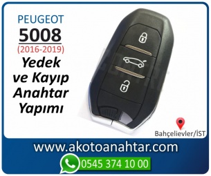 Peugeot Yeni 5008 Araba Oto Otomobil Car Sustalı Yedek Kayıp Kumanda Kumandalı İmmobilizer Anahtar Anahtarı Çilingir Anahtarcı Acil Kopyalama Kodlama Locksmith Key Bahçelievler İstanbul Kayboldu Dönmüyor Okumuyor Orjinal Kontak Tamir Tamiri Çip