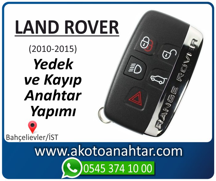 land rover anahtari anahtar key yedek yaptirma fiyati kopyalama cogaltma kayip 2010 2011 2012 2013 2014 2015 model - Yeni Range Rover Anahtarı | Yedek ve Kayıp Anahtar Yapımı